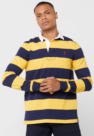 Mehrfarbige gestreifte Poloshirts von Ralph Lauren für Herren
