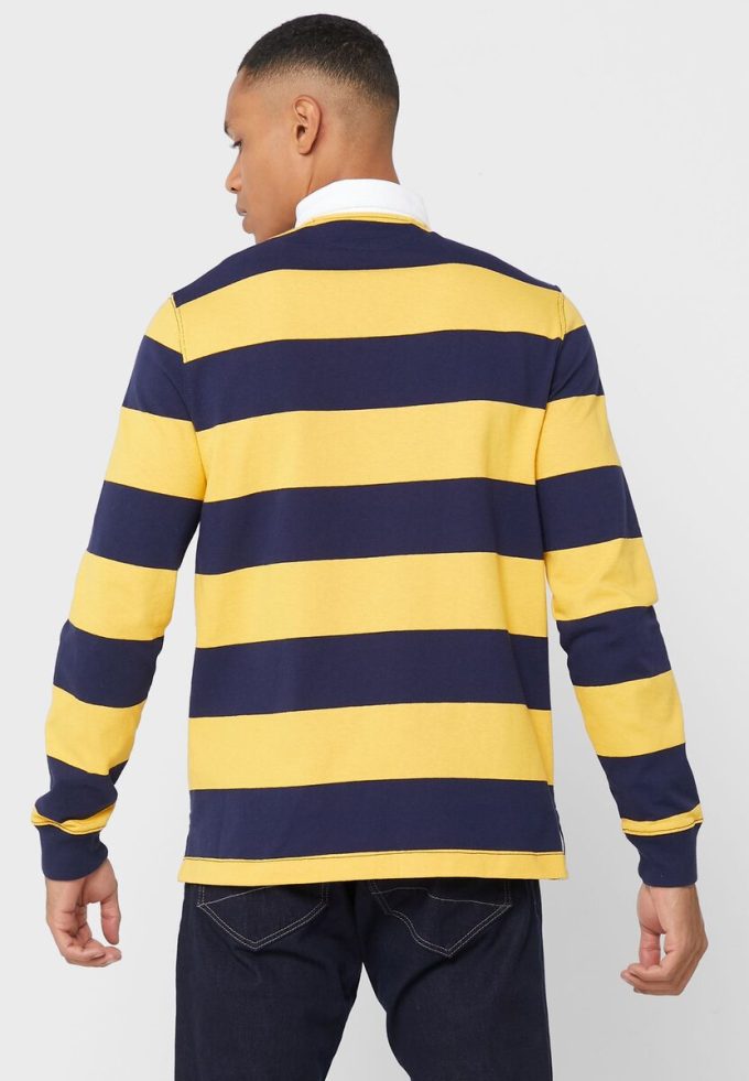 Mehrfarbige gestreifte Poloshirts von Ralph Lauren für Herren