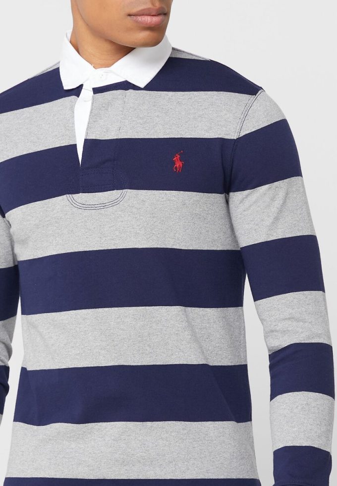Mehrfarbige gestreifte Poloshirts von Ralph Lauren für Herren