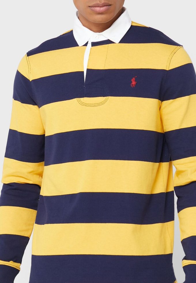 Mehrfarbige gestreifte Poloshirts von Ralph Lauren für Herren