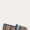 Mehrfarbige handgewebte Jacquard-Espadrilles von Ralph Lauren für Herren