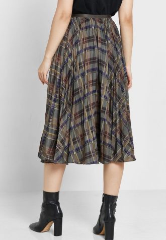 Mehrfarbige Plissierte Röcke mit hoher Taille von Ralph Lauren für Damen