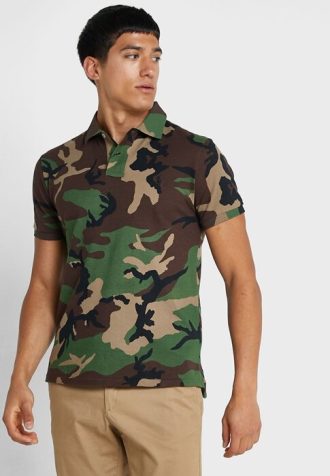 Mehrfarbige Poloshirts mit Ralph Lauren-Print für Herren