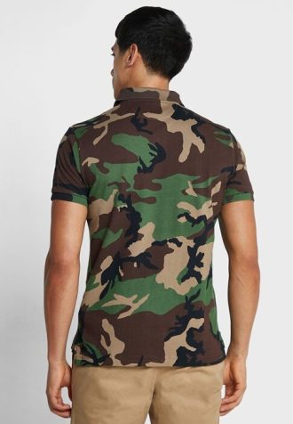 Mehrfarbige Poloshirts mit Ralph Lauren-Print für Herren