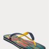Mehrfarbige Ralph Lauren Bolt Tie-Dye Flip-Flops für Herren Mehrfarbige Ralph Lauren Bolt Tie-Dye Flip-Flops für Herren