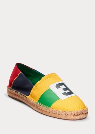 Mehrfarbige Herren Ralph Lauren Cevio CP-93 Freizeitschuhe im Farbblockdesign