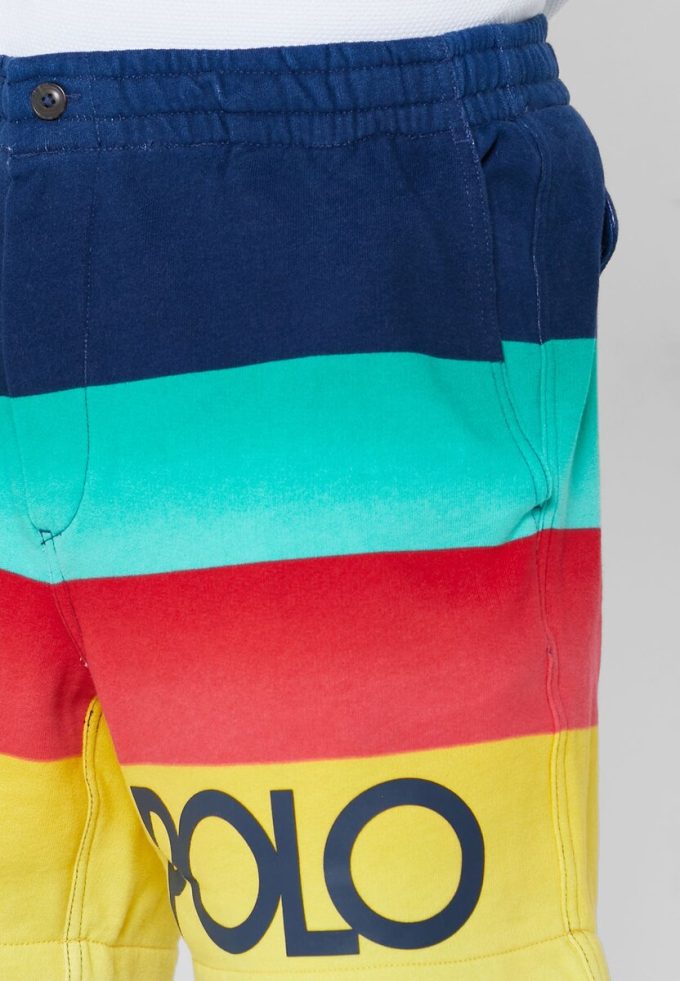 Mehrfarbige Ralph Lauren Color Block-Shorts für Herren Mehrfarbige Ralph Lauren Color Block-Shorts für Herren