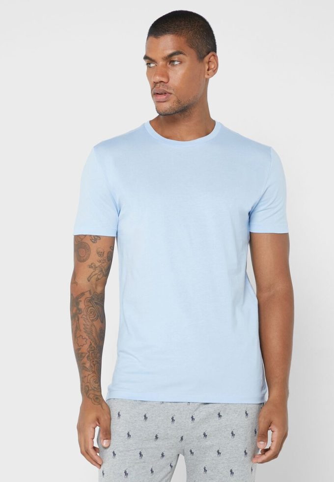 Mehrfarbige Ralph Lauren T-Shirts mit Rundhalsausschnitt im 3er-Pack für Herren Mehrfarbige Ralph Lauren T-Shirts mit Rundhalsausschnitt im 3er-Pack für Herren