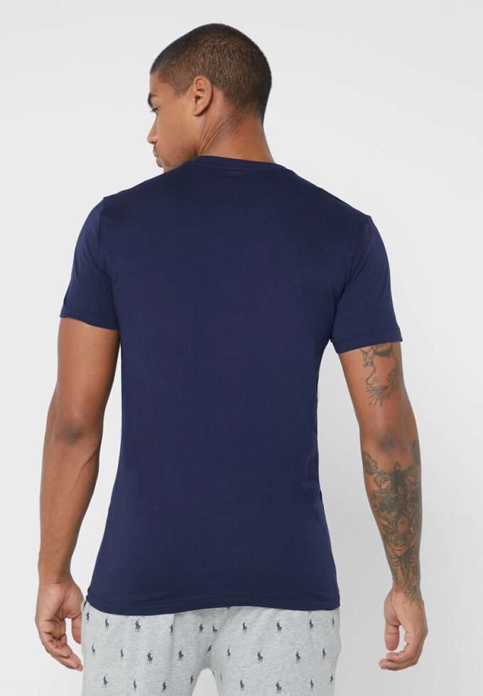 Mehrfarbige Ralph Lauren T-Shirts mit Rundhalsausschnitt im 3er-Pack für Herren Mehrfarbige Ralph Lauren T-Shirts mit Rundhalsausschnitt im 3er-Pack für Herren