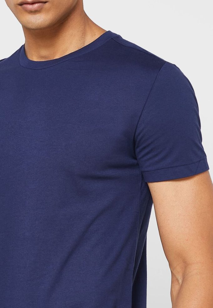 Mehrfarbige Ralph Lauren T-Shirts mit Rundhalsausschnitt im 3er-Pack für Herren