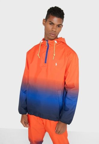 Mehrfarbiger Ralph Lauren Color Block Hoodie für Herren