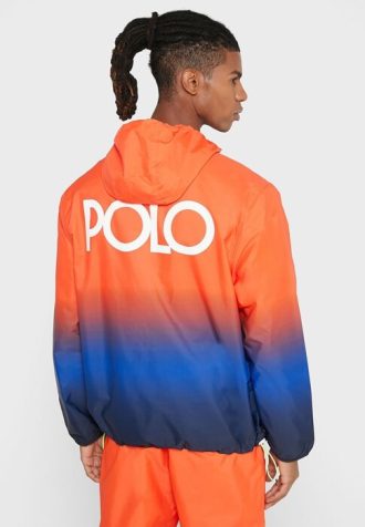 Mehrfarbiger Ralph Lauren Color Block Hoodie für Herren