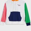 Mehrfarbiger Ralph Lauren Kapuzenpullover mit Farbblock-Taschendetail für Damen Mehrfarbiger Ralph Lauren Kapuzenpullover mit Farbblock-Taschendetail für Damen