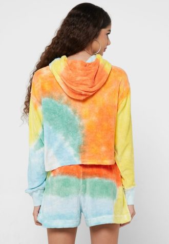 Mehrfarbiger Ralph Lauren Pullover-Strick-Hoodie für Damen