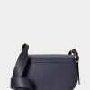 Midnight Navy Damen Ralph Lauren Polo ID Leder Satteltaschen Midnight Navy Damen Ralph Lauren Polo ID Leder Satteltaschen