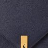 Midnight Navy Damen Ralph Lauren Polo ID Leder Umhängetaschen mit Umschlagkette Midnight Navy Damen Ralph Lauren Polo ID Leder Umhängetaschen mit Umschlagkette