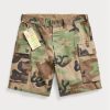 Olivgrüne Polo Ralph Lauren Camo Ripstop-Cargo-Shorts für Herren Olivgrüne Polo Ralph Lauren Camo Ripstop-Cargo-Shorts für Herren
