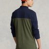 Olivgrüne Poloshirts aus Mesh im Classic Fit von Ralph Lauren für Herren Olivgrüne Poloshirts aus Mesh im Classic Fit von Ralph Lauren für Herren