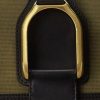Olivgrüne Ralph Lauren Welington-Schultertaschen aus Canvas und Kalbsleder für Damen Olivgrüne Ralph Lauren Welington-Schultertaschen aus Canvas und Kalbsleder für Damen