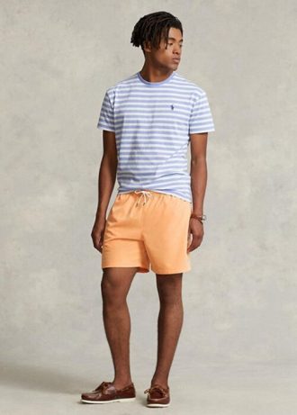 Orangefarbene Badeshorts „Traveller“ von Ralph Lauren für Herren