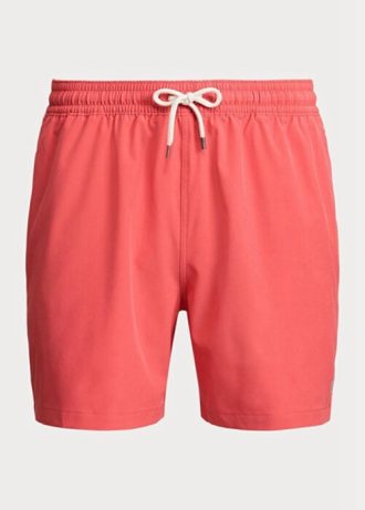 Orangefarbene Badeshorts „Traveller“ von Ralph Lauren für Herren
