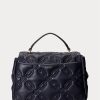 Raffinierte Marineblaue Damen Ralph Lauren Gesteppte Leder Mittelgroße Farrah Satchel Taschen Raffinierte Marineblaue Damen Ralph Lauren Gesteppte Leder Mittelgroße Farrah Satchel Taschen
