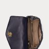 Raffinierte Marineblaue Damen Ralph Lauren Gesteppte Leder Mittelgroße Farrah Satchel Taschen Raffinierte Marineblaue Damen Ralph Lauren Gesteppte Leder Mittelgroße Farrah Satchel Taschen