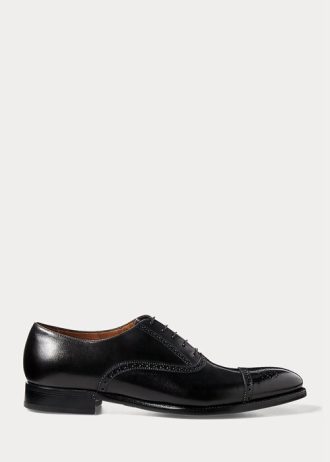 Ralph Lauren Denver Cap-Toe-Schuhe für Herren in Schwarz