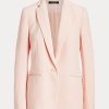 Rosa Georgette-Blazer von Ralph Lauren für Damen Rosa Georgette-Blazer von Ralph Lauren für Damen