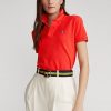 Rosa Poloshirts aus Mesh im Classic Fit von Ralph Lauren für Damen Rosa Poloshirts aus Mesh im Classic Fit von Ralph Lauren für Damen