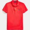 Rosa Poloshirts aus Mesh im Classic Fit von Ralph Lauren für Damen Rosa Poloshirts aus Mesh im Classic Fit von Ralph Lauren für Damen