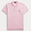 Rosa Poloshirts aus Mesh im Classic Fit von Ralph Lauren für Damen Rosa Poloshirts aus Mesh im Classic Fit von Ralph Lauren für Damen