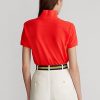 Rosa Poloshirts aus Mesh im Classic Fit von Ralph Lauren für Damen Rosa Poloshirts aus Mesh im Classic Fit von Ralph Lauren für Damen