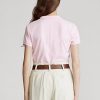 Rosa Poloshirts aus Mesh im Classic Fit von Ralph Lauren für Damen Rosa Poloshirts aus Mesh im Classic Fit von Ralph Lauren für Damen