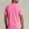 Rosa Poloshirts aus Mesh im Custom-Slim-Fit von Ralph Lauren für Herren Rosa Poloshirts aus Mesh im Custom-Slim-Fit von Ralph Lauren für Herren