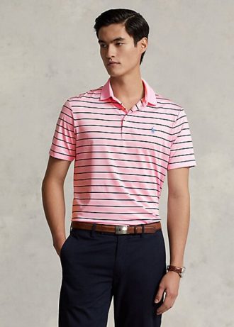Rosa Ralph Lauren Classic Fit Performance Poloshirts für Herren Rosa Ralph Lauren Classic Fit Performance Poloshirts für Herren