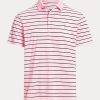 Rosa Ralph Lauren Classic Fit Performance Poloshirts für Herren Rosa Ralph Lauren Classic Fit Performance Poloshirts für Herren