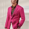 Rosa Ralph Lauren Kent Sportblazer aus Leinen-Seide mit Korbgeflecht für Herren Rosa Ralph Lauren Kent Sportblazer aus Leinen-Seide mit Korbgeflecht für Herren