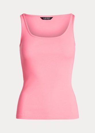 Rosa Ralph Lauren Tanktops aus Baumwollmischung für Damen