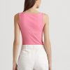 Rosa Ralph Lauren Tanktops aus Baumwollmischung für Damen Rosa Ralph Lauren Tanktops aus Baumwollmischung für Damen