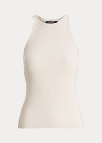 Rosa Ralph Lauren Tanktops aus gerippter Baumwolle für Damen