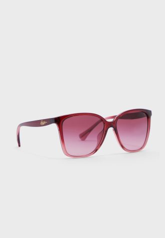 Rote Damen-Wayfarer-Sonnenbrille Ralph Lauren 0Ra5281U