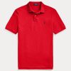 Rote Poloshirts „The Iconic Mesh“ von Ralph Lauren für Herren