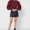 Rote Ralph Lauren Button-Down-Oberteile für Damen Rote Ralph Lauren Button-Down-Oberteile für Damen