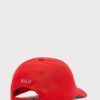 Rote Ralph Lauren Essential Curved Peak Hüte für Herren Rote Ralph Lauren Essential Curved Peak Hüte für Herren