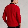 Rote Ralph Lauren Lunar New Year Woll-Kaschmir-Pullover für Herren Rote Ralph Lauren Lunar New Year Woll-Kaschmir-Pullover für Herren
