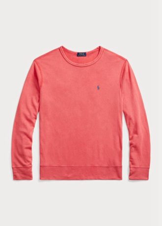 Rotes Ralph Lauren Spa Terry-Sweatshirt für Herren