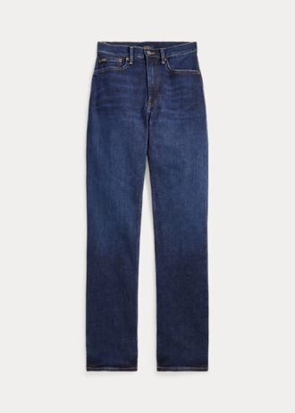 Royal Ralph Lauren High-Rise Straight Fit Jeans für Damen