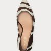 Schokoladenbraune Ralph Lauren Lanette Haircalf Heels für Damen Schokoladenbraune Ralph Lauren Lanette Haircalf Heels für Damen