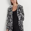 Schwarz / Weiß Damen Ralph Lauren Floral Ripstop Kapuzen-Windjacke Schwarz / Weiß Damen Ralph Lauren Floral Ripstop Kapuzen-Windjacke